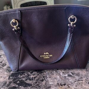 Coach Plum Purple Leather Women's Bag Purse